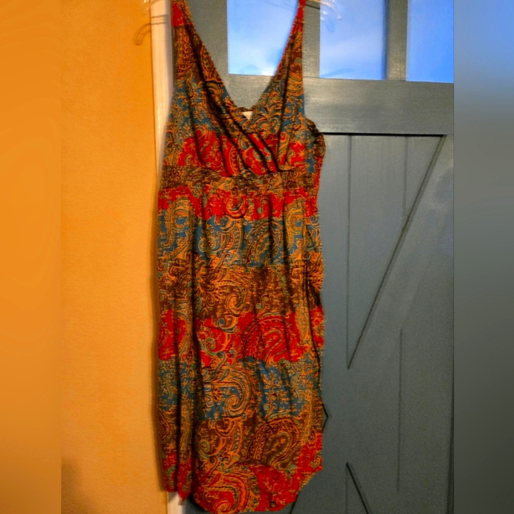 Bandana print dress